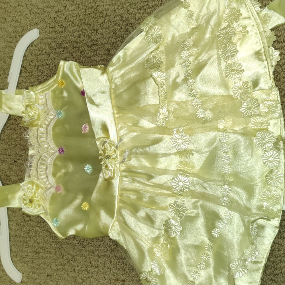 Pretty Yellow Dress Easter/Spring